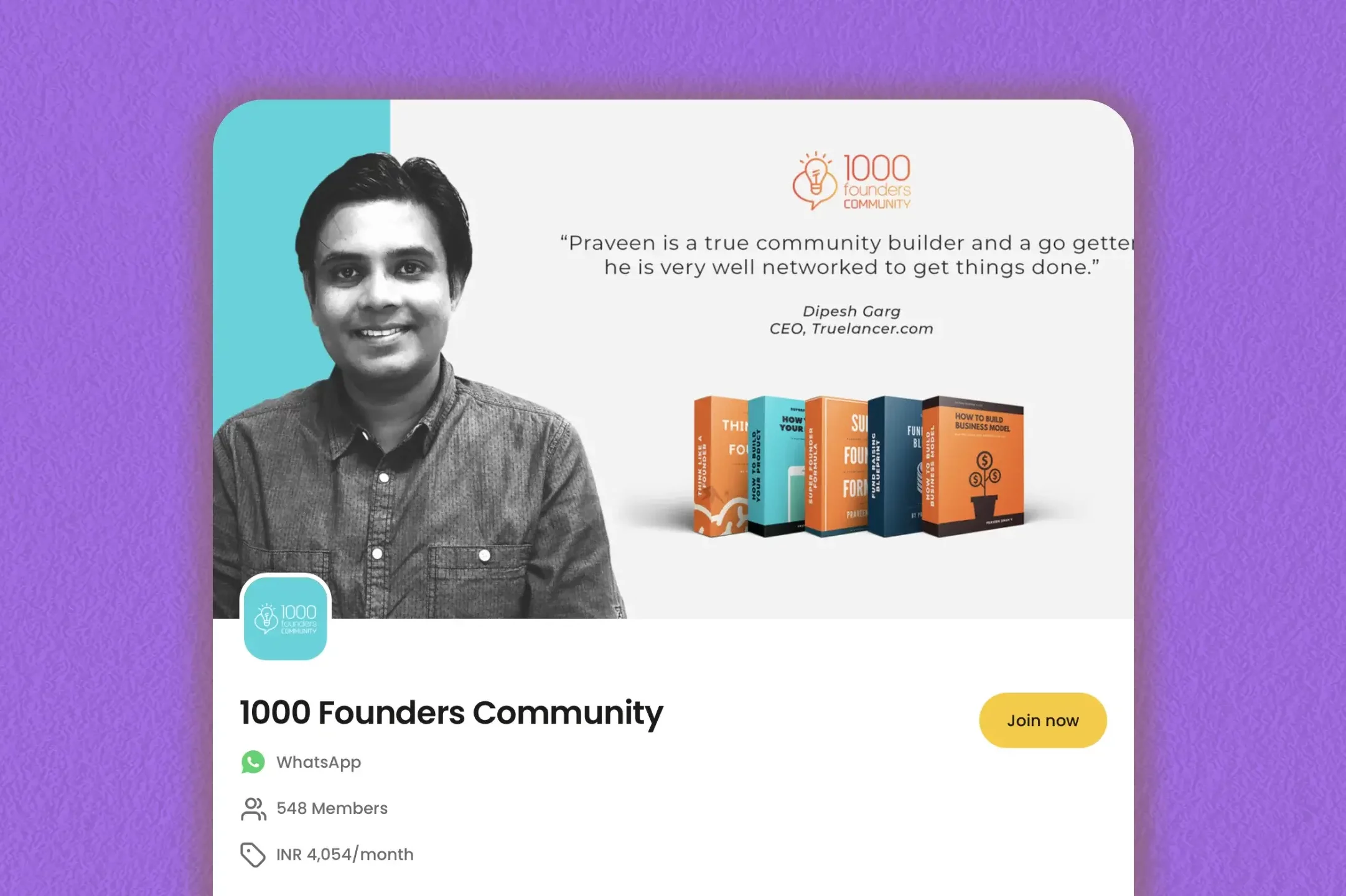 1000 Founders Community
